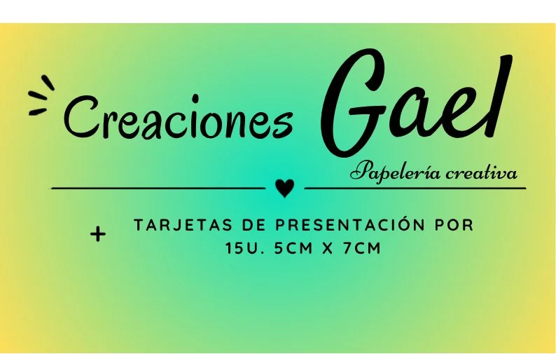 Tarjetas de presentación
