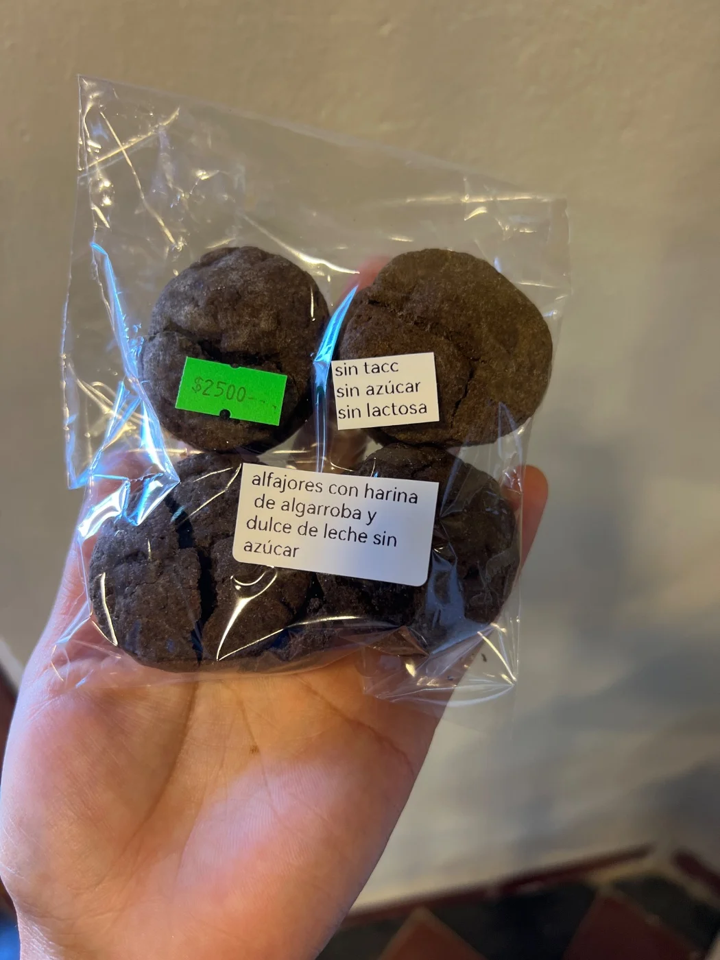 Alfajores de algarroba